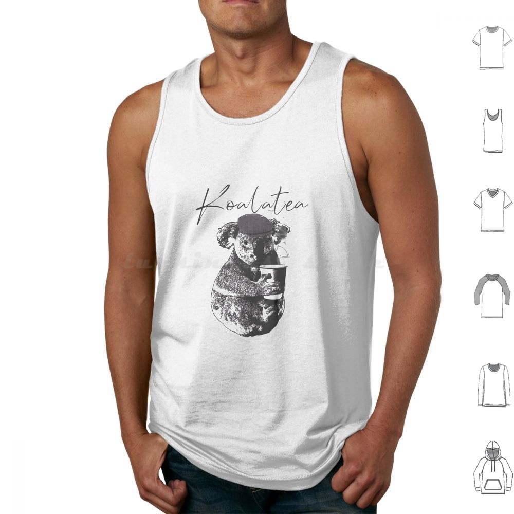 Coffee Tea Jokes - Koalatea Tank Tops Vest Sleeveless Tea