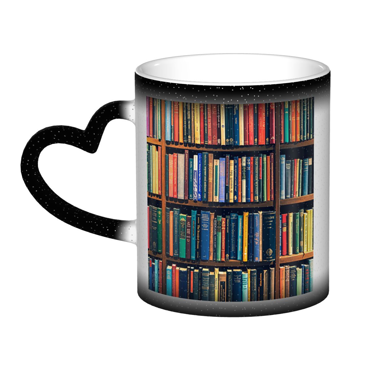 Coffee Tea Library - Education Library Book Mug Funny Ceramic