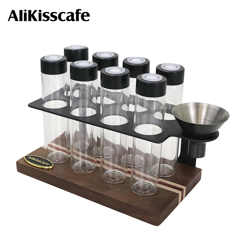 Coffee Tea And Sugar Set - Alikisscafe Coffee Beans Storage Tube Container