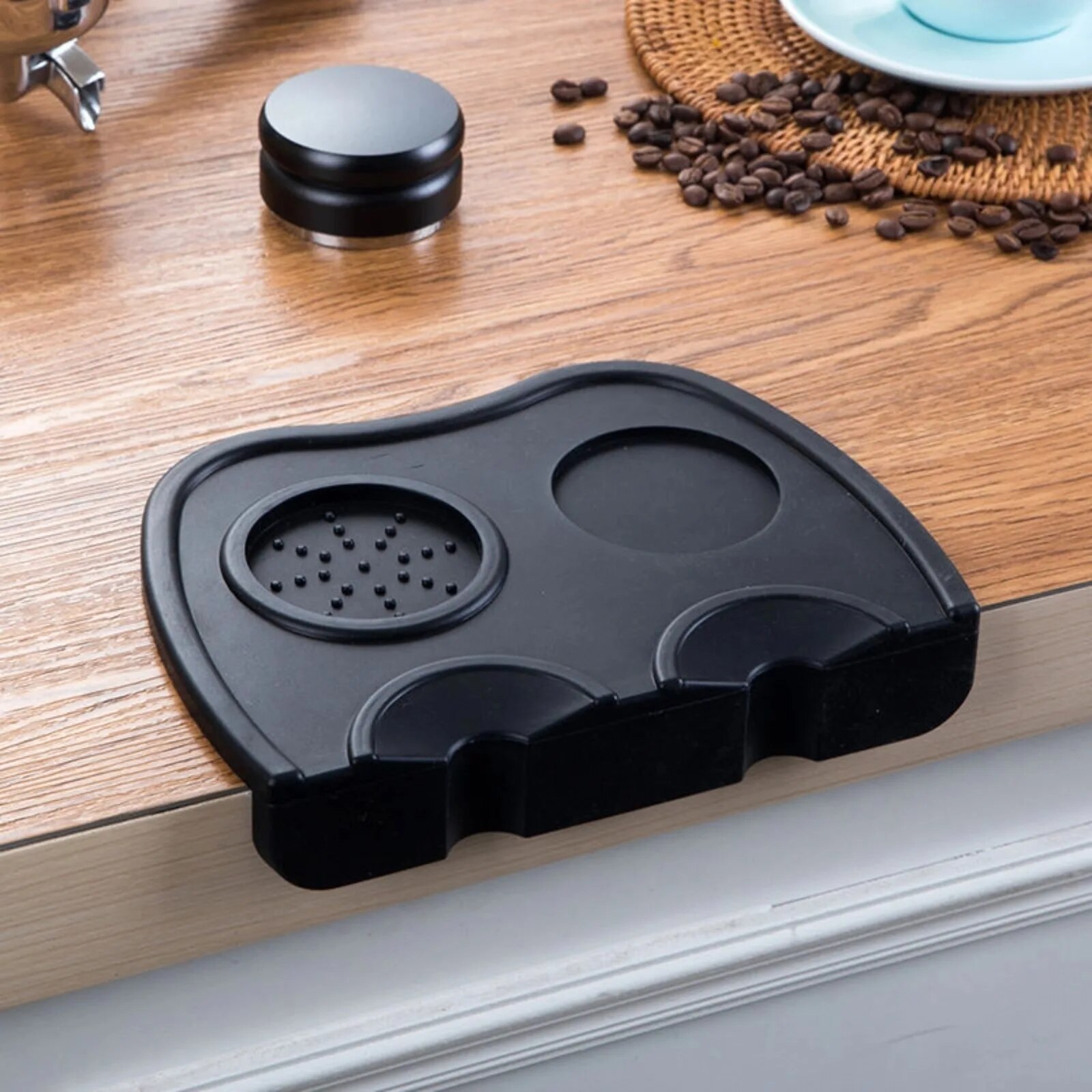 Espresso Coffee Tampers Mat St - Coffee Tea Holder ulasan dan harga