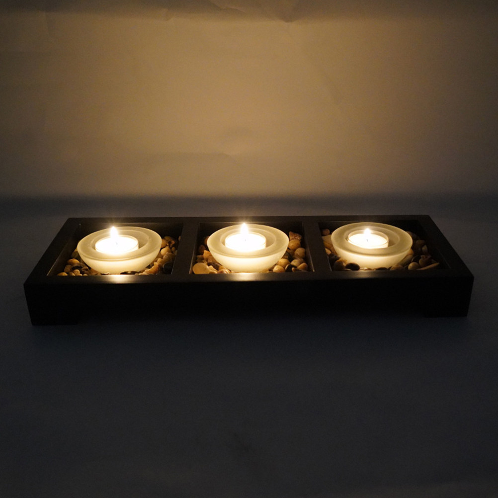 1 Set Glass Tea Light Holders  - Coffee Tea Room ulasan dan harga