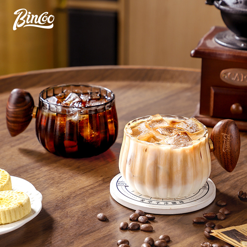 New Stripe Heat-resistant High - Coffee Tea Latte ulasan dan harga