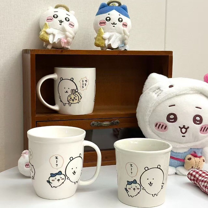 Anime Chiikawa Joke Bear Ceram - Coffee Tea Jokes ulasan dan harga