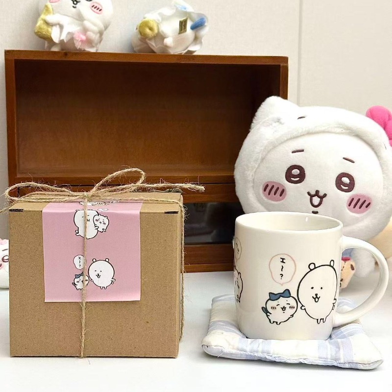 Anime Chiikawa Joke Bear Ceram - Coffee Tea Jokes ulasan dan harga
