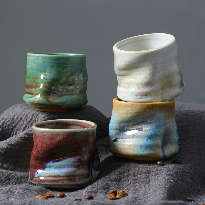 Stoneware Espresso Cups Vintag - Coffee Tea Latte ulasan dan harga