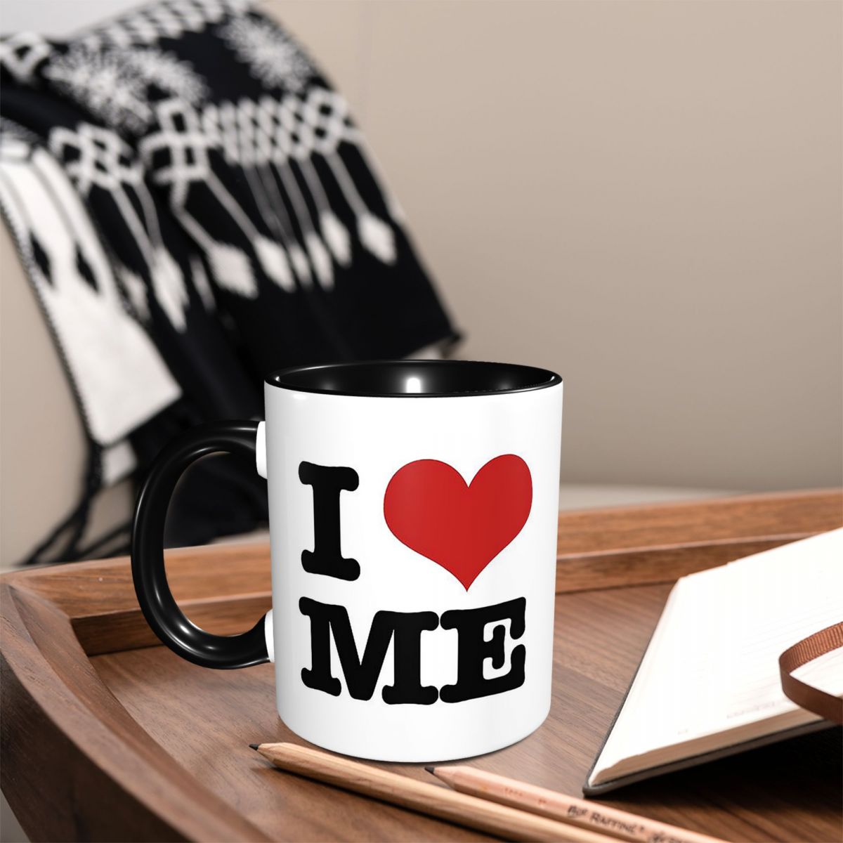 I Love Me Mug Funny Ceramic Co - Coffee Tea And Me ulasan dan harga