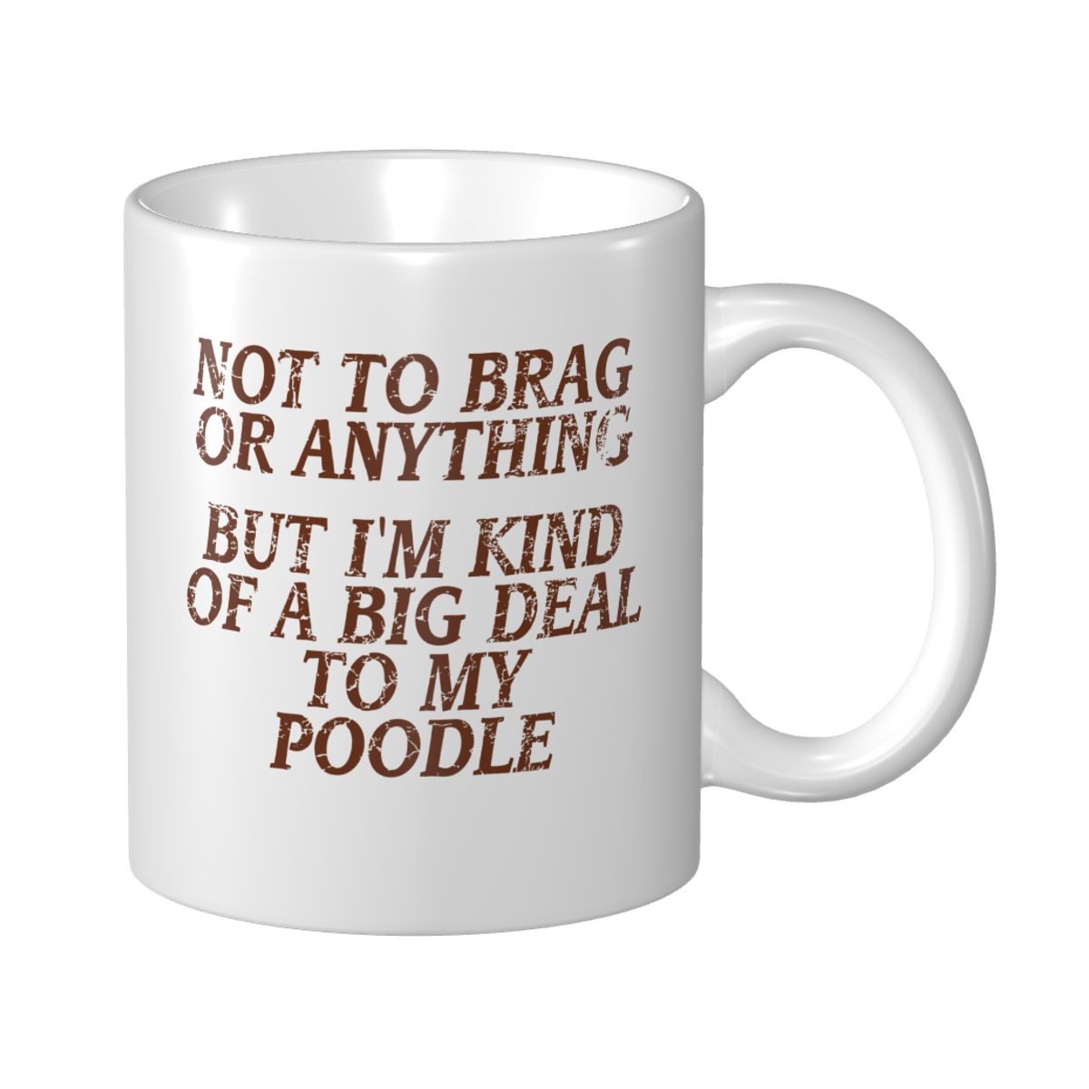 Mark Cup Mug Poodle Joke Dog M - Coffee Tea Jokes ulasan dan harga