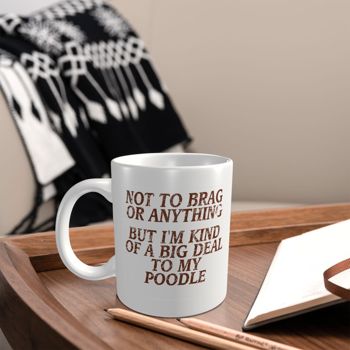 Mark Cup Mug Poodle Joke Dog M - Coffee Tea Jokes ulasan dan harga