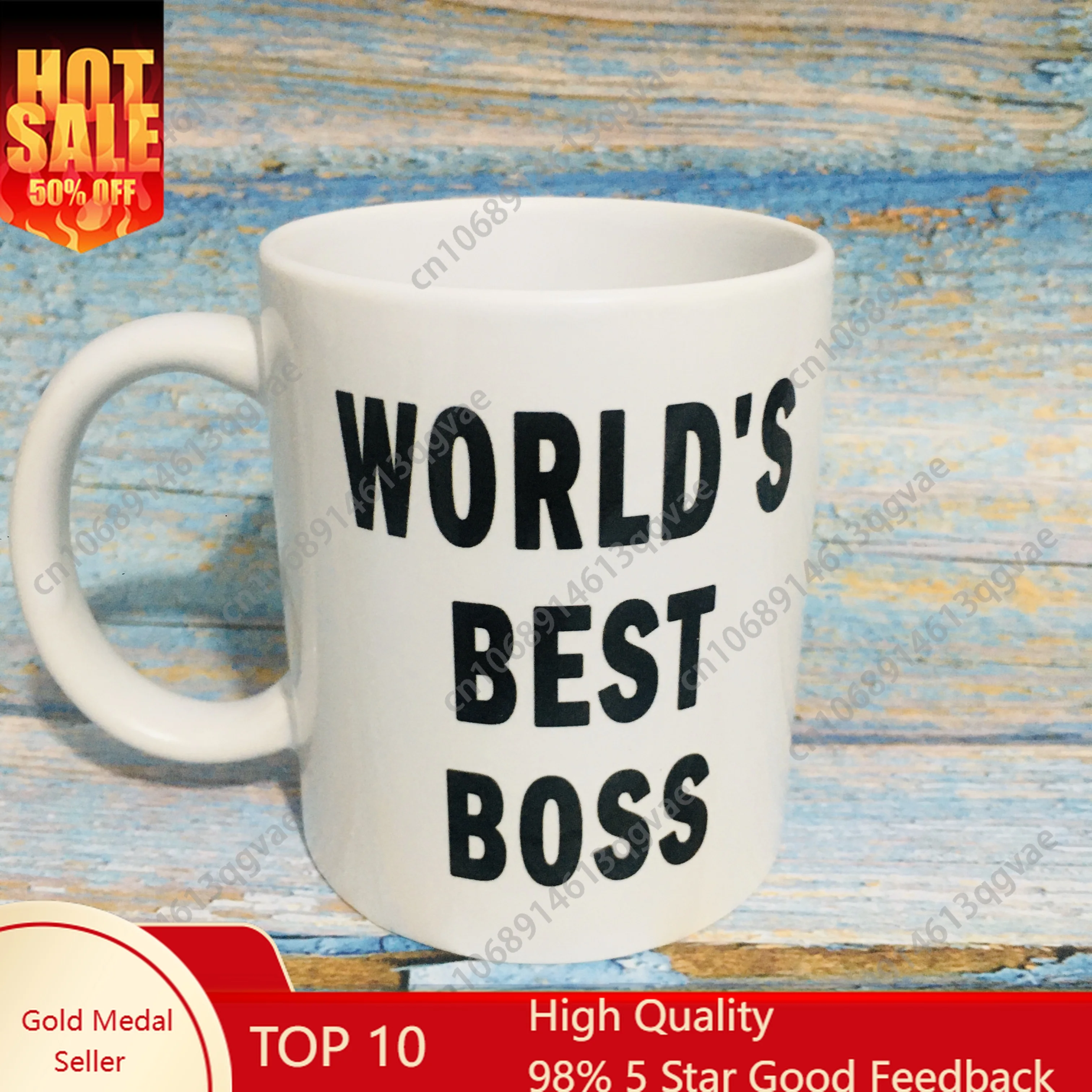 World Best Boss Coffee Mug 11o - Coffee Tea World ulasan dan harga