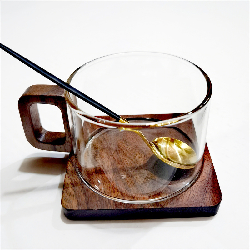200ml Fresh Ground Latte Glass - Coffee Tea Latte ulasan dan harga