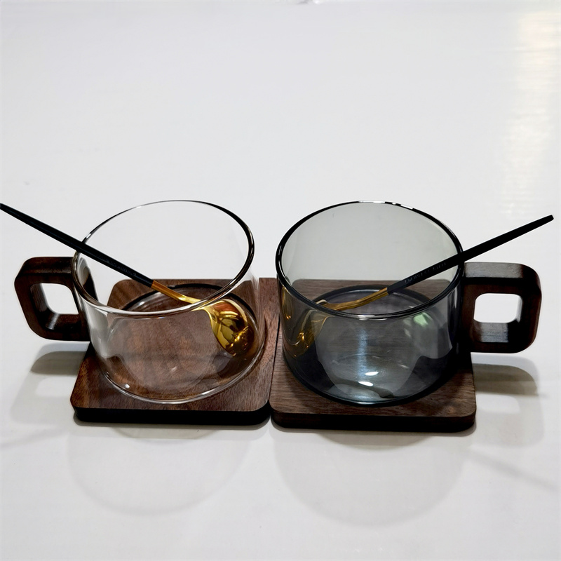 200ml Fresh Ground Latte Glass - Coffee Tea Latte ulasan dan harga