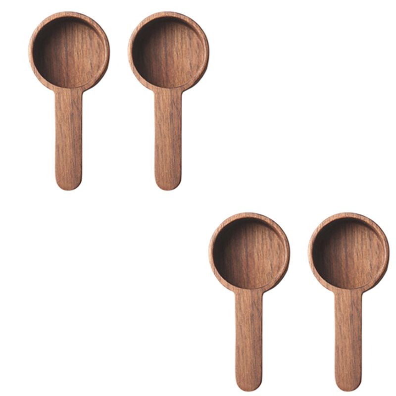 Wooden Measuring Spoon Set Kit - Coffee Tea And Sugar Set ulasan dan harga