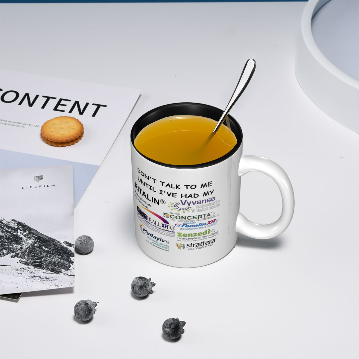 Dont Talk To Me Mug Funny Cera - Coffee Tea And Me ulasan dan harga