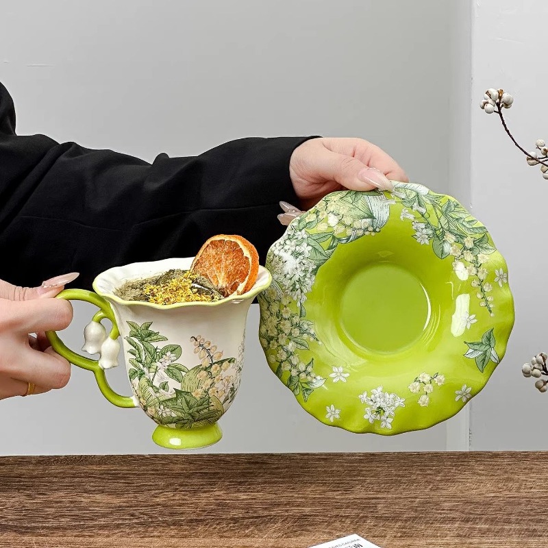 Lily of the valley blooming af - Coffee Tea And Sugar Set ulasan dan harga
