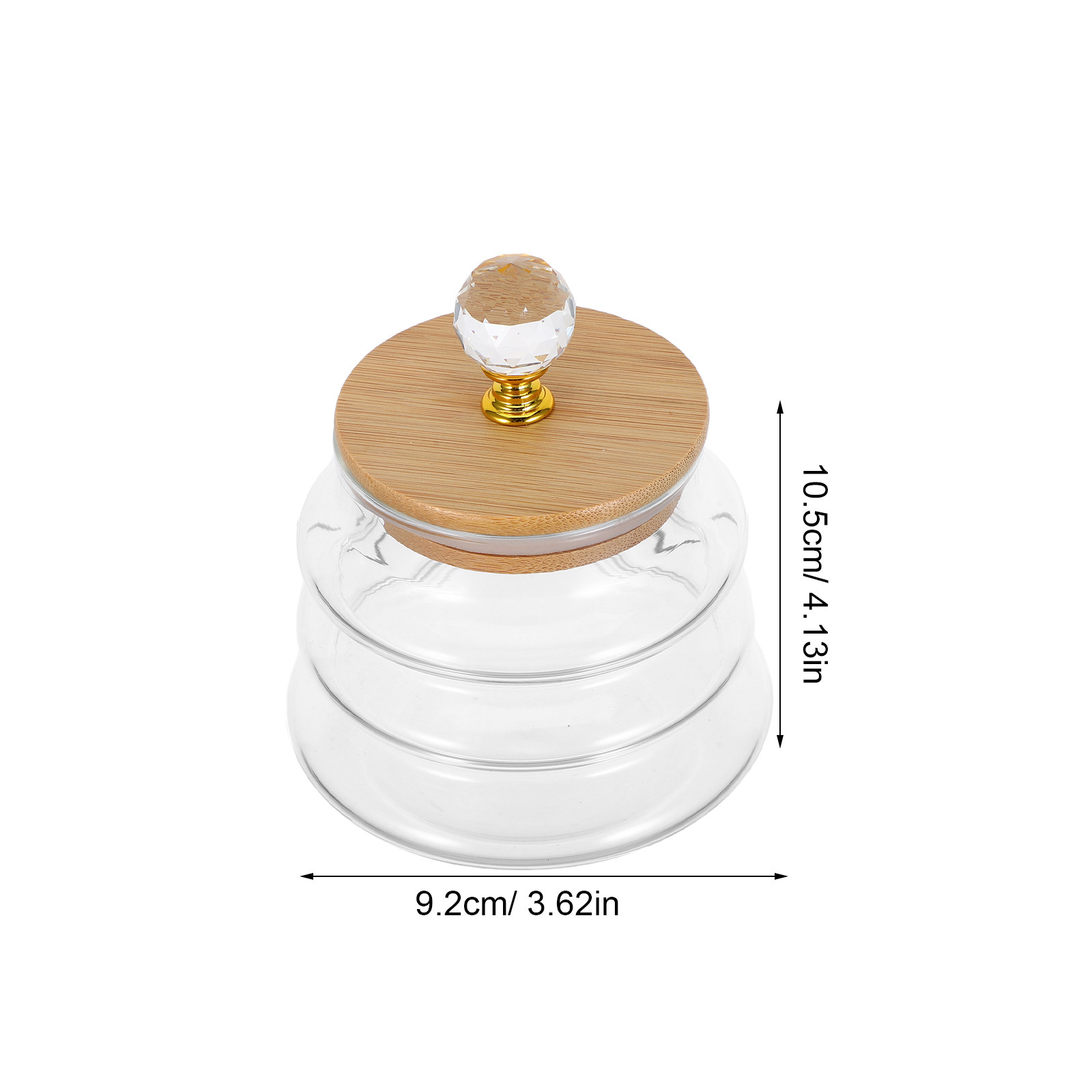 Clear Glass Storage Jar Airtig - Coffee Tea Bean Leaf ulasan dan harga