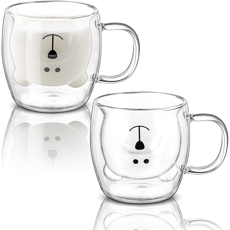 A76I-Cute Bear Design 2 Pack D - Coffee Tea Latte ulasan dan harga
