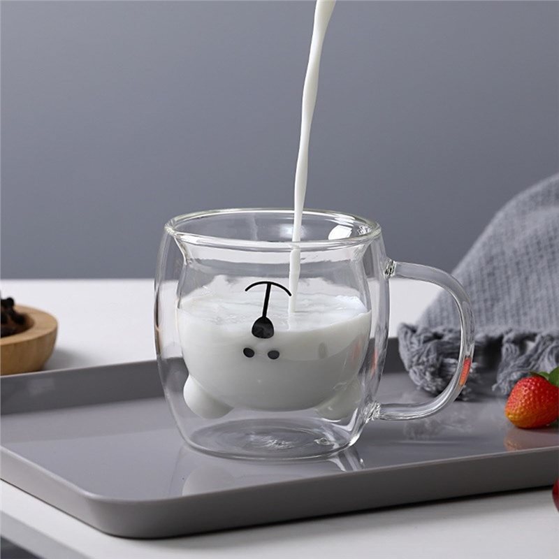 A76I-Cute Bear Design 2 Pack D - Coffee Tea Latte ulasan dan harga