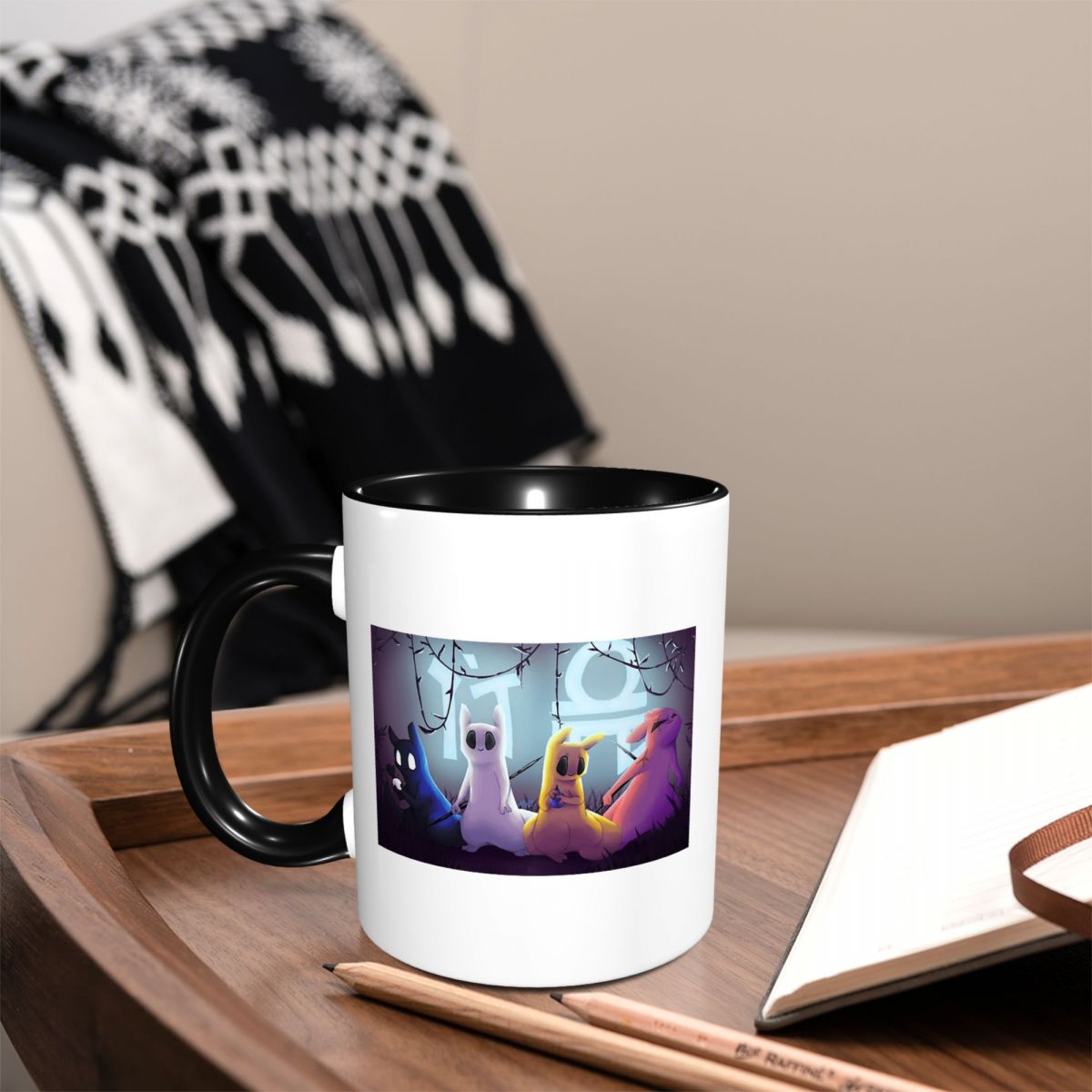 Slugcat Rain World Game Mug Fu - Coffee Tea World ulasan dan harga