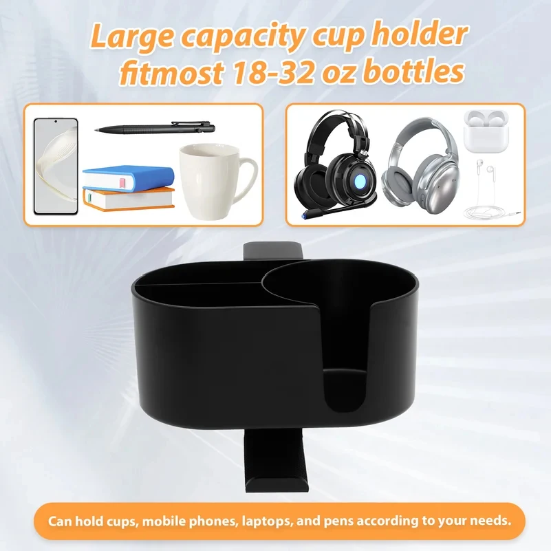 4 in 1 Desk Cup Holder Headpho - Coffee Tea Holder ulasan dan harga
