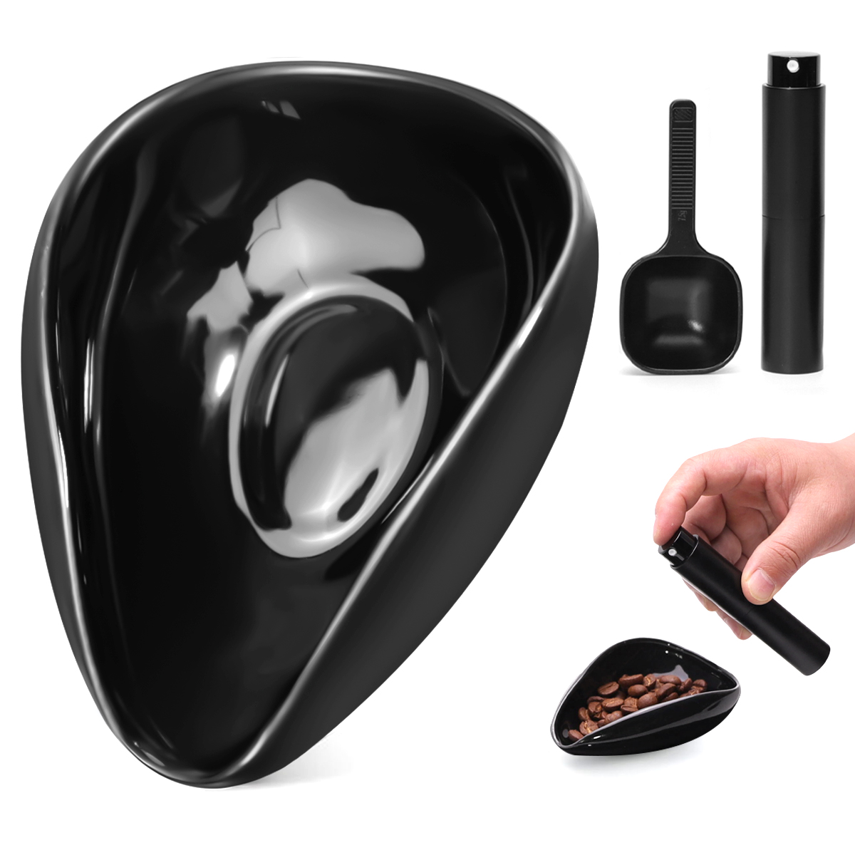 Leeseph Coffee Bean Dosing Cup - Coffee Tea And Sugar Set ulasan dan harga