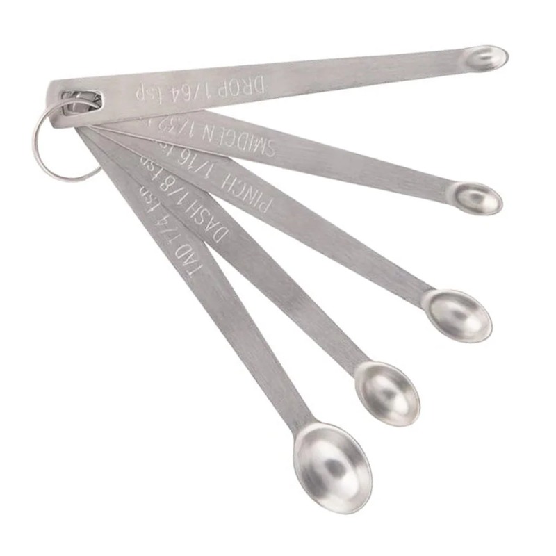 5pcs/Set Small Measuring Spoon - Coffee Tea And Sugar Set ulasan dan harga
