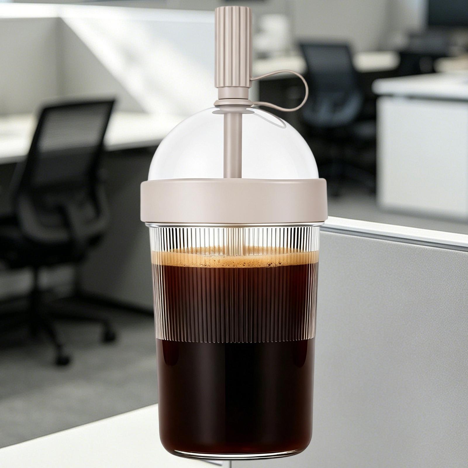 Portable Sucking Coffee Cup La - Coffee Jelly Tea ulasan dan harga