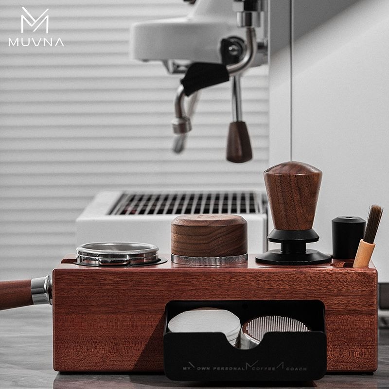 MUVNA Coffee Tamper Station Wo - Coffee Tea Holder ulasan dan harga
