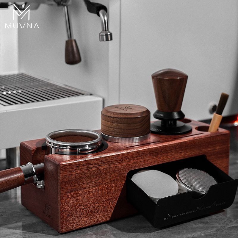 MUVNA Coffee Tamper Station Wo - Coffee Tea Holder ulasan dan harga