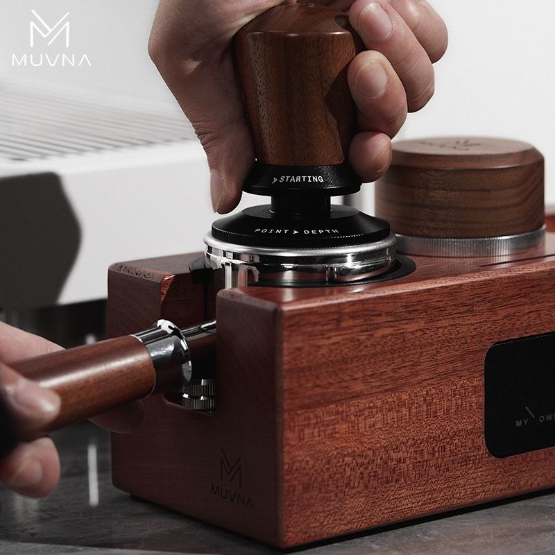 MUVNA Coffee Tamper Station Wo - Coffee Tea Holder ulasan dan harga
