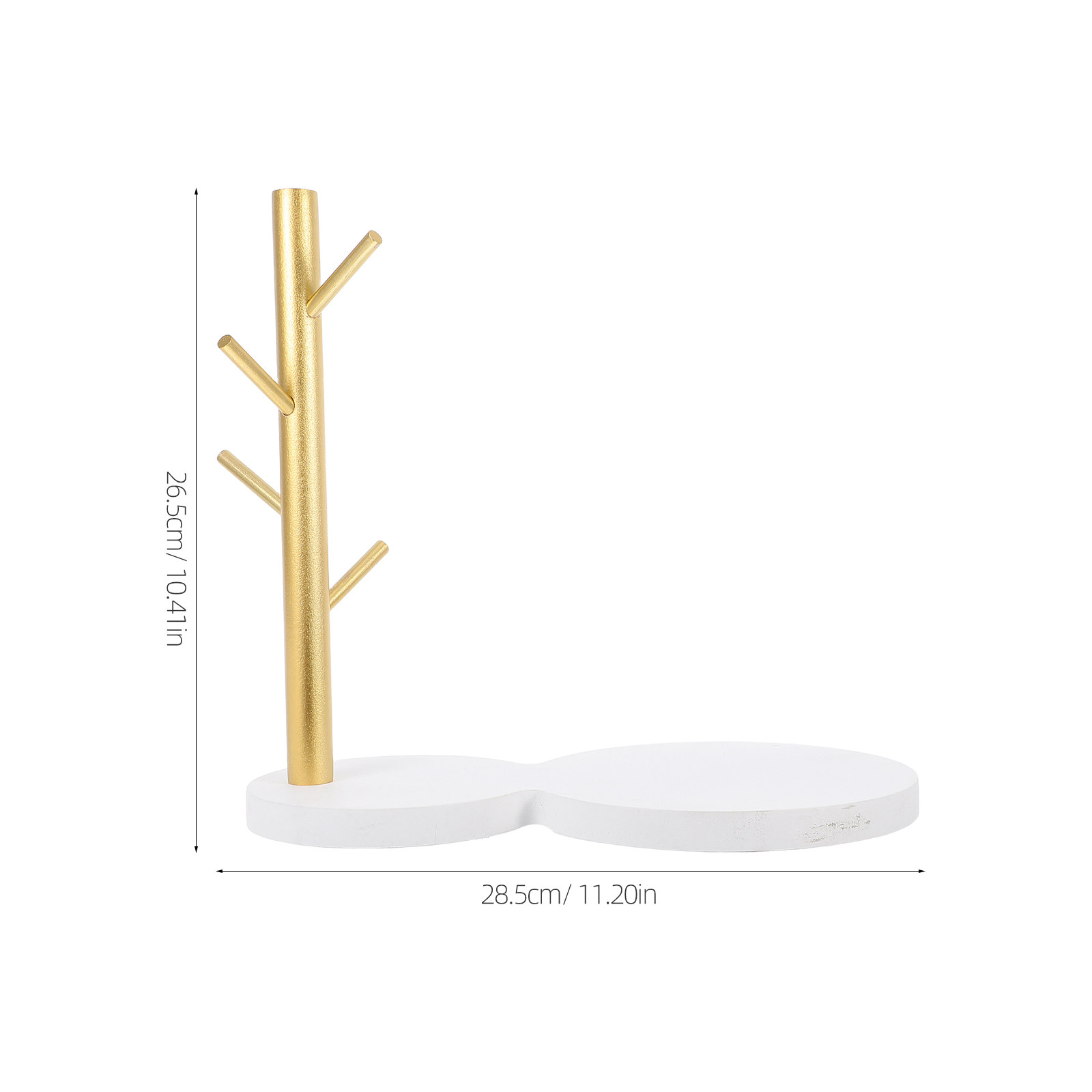 Wooden Tea Cup Storage Rack Ea - Coffee Tea Holder ulasan dan harga