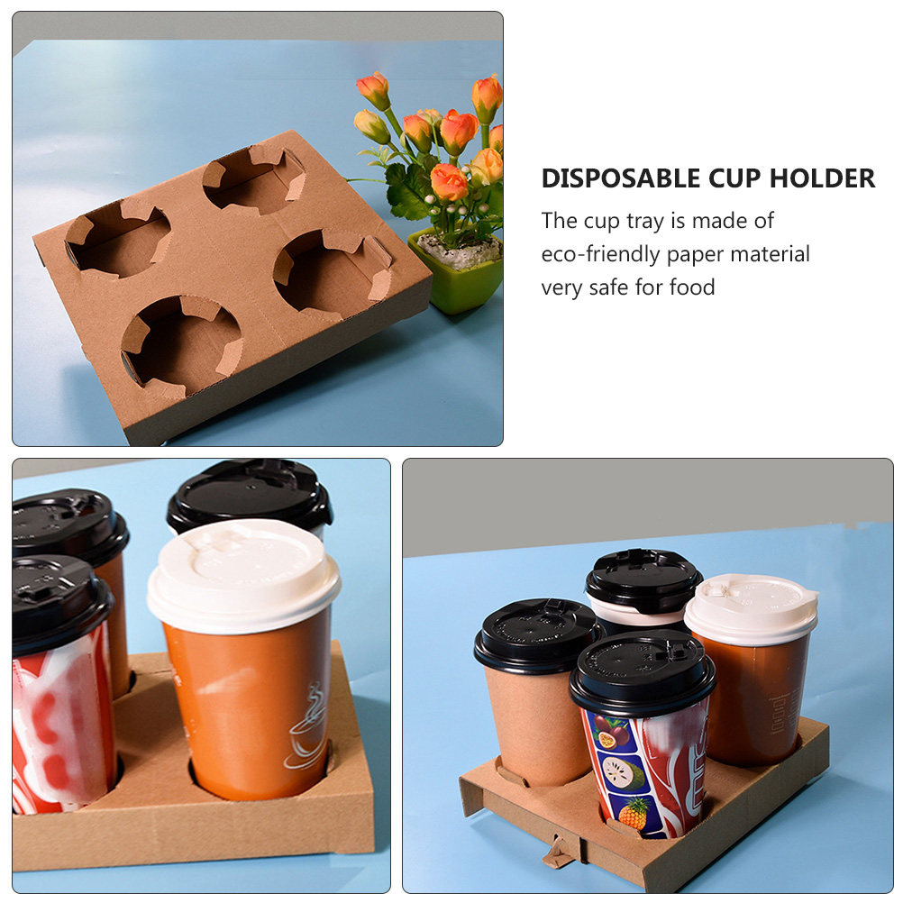 10Pcs Eco-Friendly Biodegradab - Coffee Tea Holder ulasan dan harga