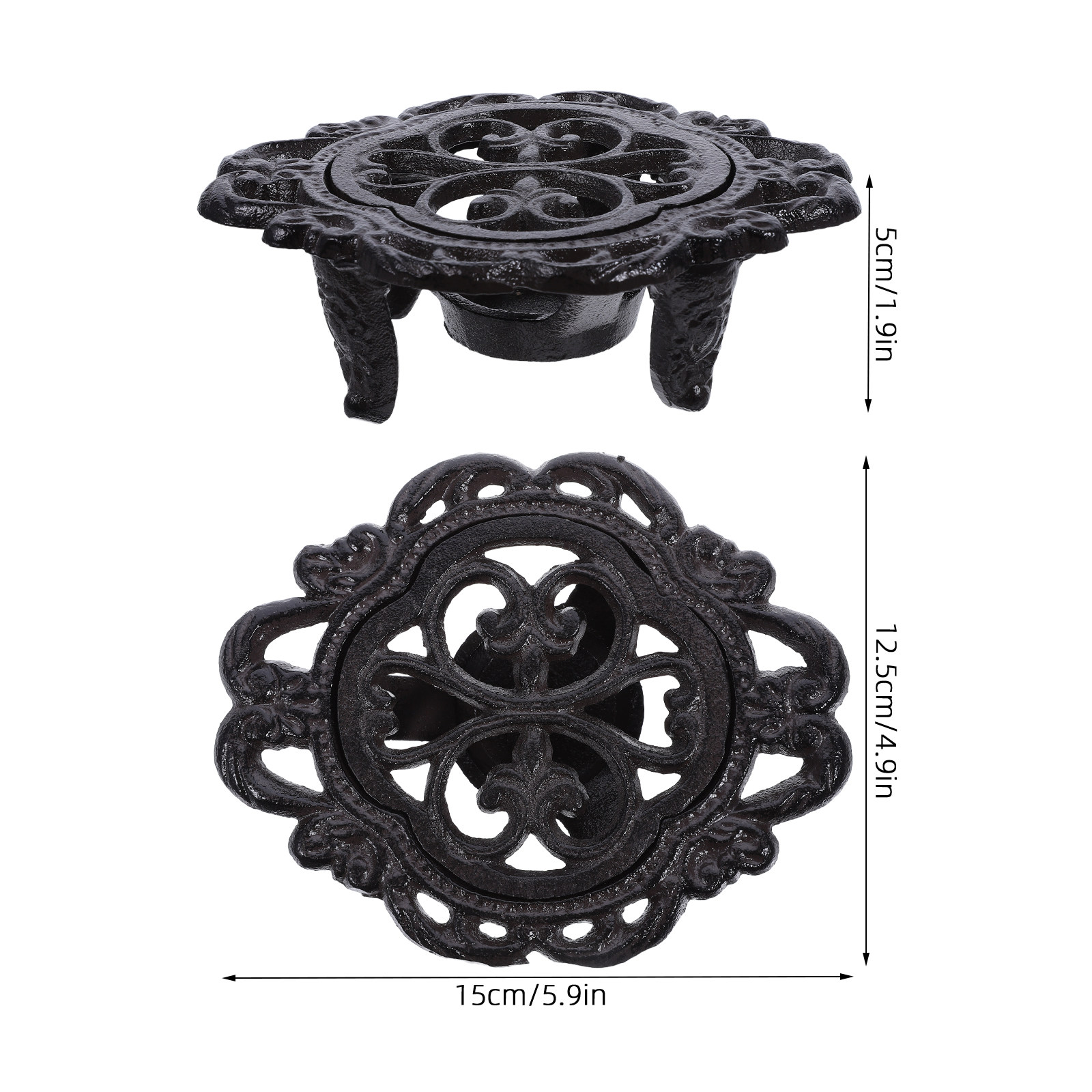 Cast Iron Teapot Warmer 6 Inch - Coffee Tea Holder ulasan dan harga