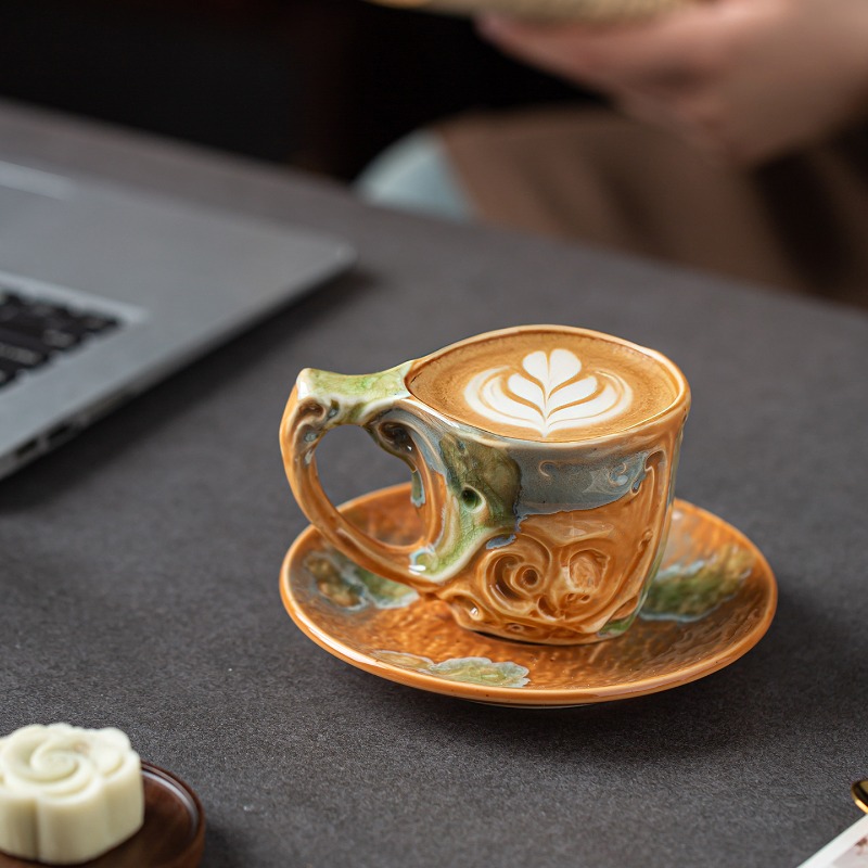 Irregular Shape Ceramic Coffee - Coffee Tea Latte ulasan dan harga