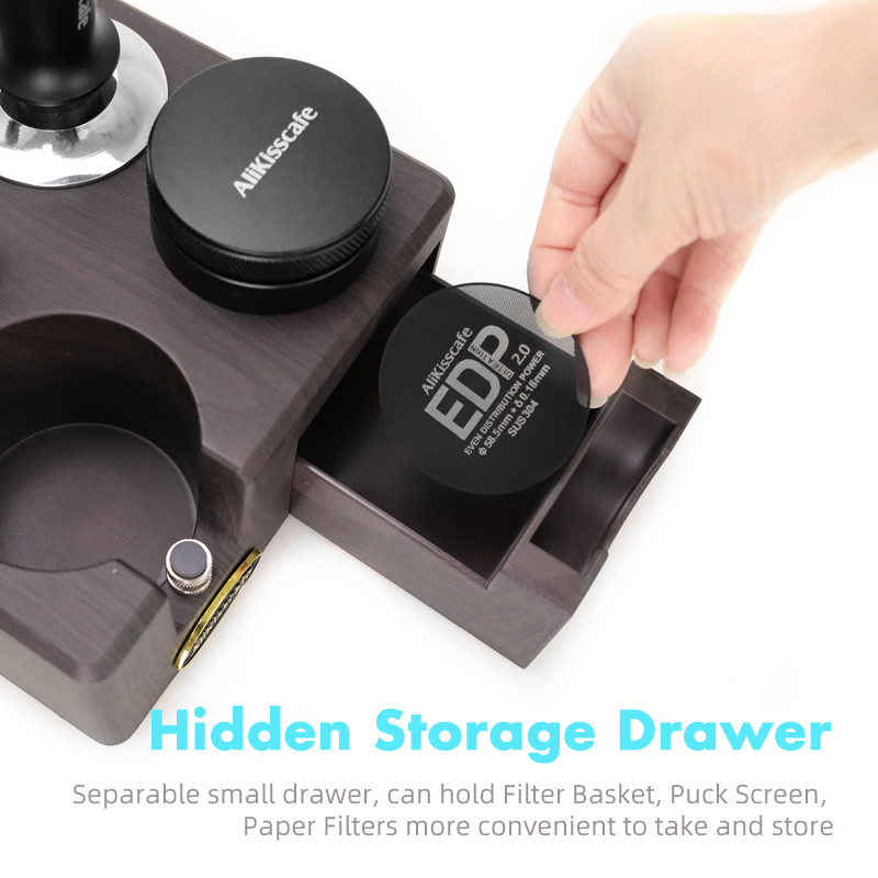 Coffee Tamper Station Portafia - Coffee Tea Holder ulasan dan harga