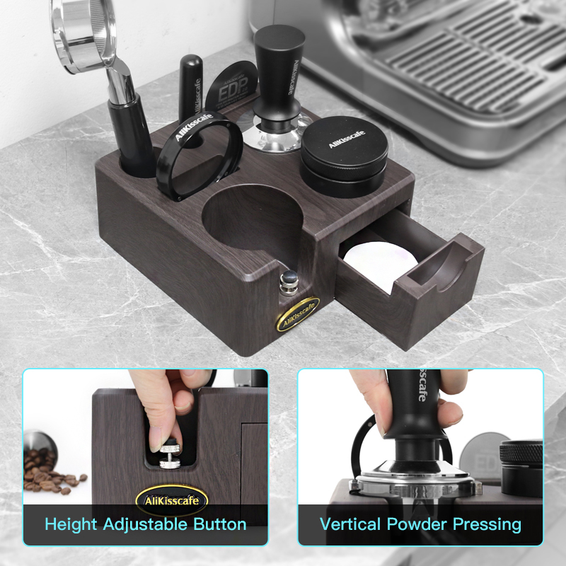 Coffee Tamper Station Portafia - Coffee Tea Holder ulasan dan harga